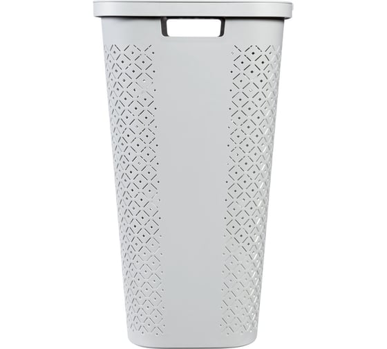 Корзина для белья CURVER Terrazzo 55л белый 08094-W36-70