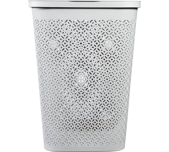 Корзина для белья CURVER Terrazzo 55л белый 08094-W36-70