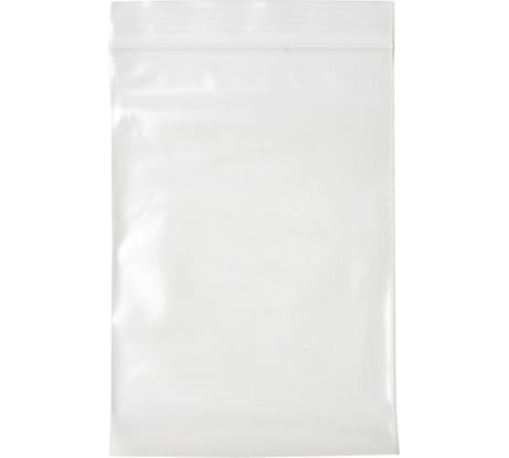 Пакет ООО Комус с замком Zip Lock 8x12 см, 80 мкм,100 шт 1757595