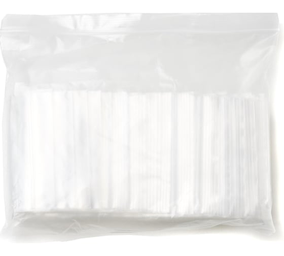 Пакет ООО Комус с замком Zip Lock 8x12 см, 80 мкм,100 шт 1757595