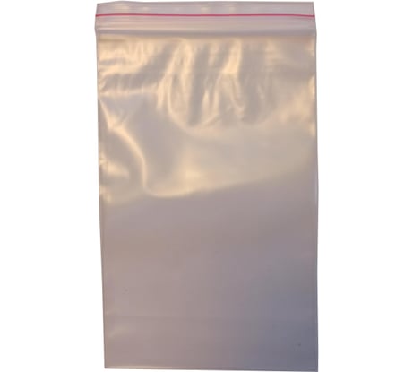 Пакет ООО Комус с замком Zip Lock 7x10 см, 80 мкм, 100 шт 1691881