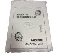 Пакет фасовочный ООО Комус ПНД 30x40 7мкм, 1000 шт 1679909