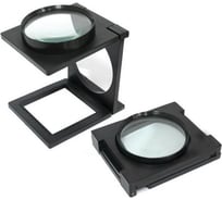 Лупа складная с подставкой SPARTA 3-кратная, D 75 мм 913765