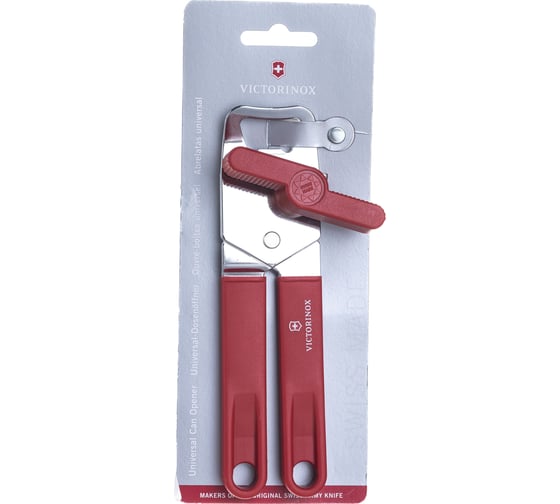 Консервный нож Victorinox красный 7.6857