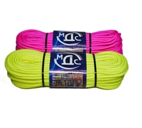 Шнур ТОРГОВО-ПРОИЗВОДСТВЕННАЯ КОМПАНИЯ МДС ПП, плетеный, НЕОНОВЫЙ, 6 мм, 16 прядей, с сердечником, 30 м 7930050323022