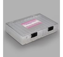 Контейнер для бисера Hobby&pro органайзер для мелочей с 12 боксами 7734274