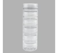 Контейнер для бисера Hobby&pro органайзер для мелочей 6 секций, 39x122 мм 7700462