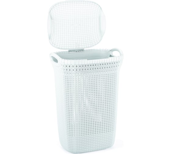 Корзина для белья CURVER KNIT 57л голубая 03676-X60-00