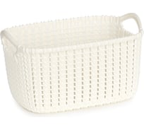 Универсальная корзина CURVER KNIT XS 3л белая 03675-X64-00