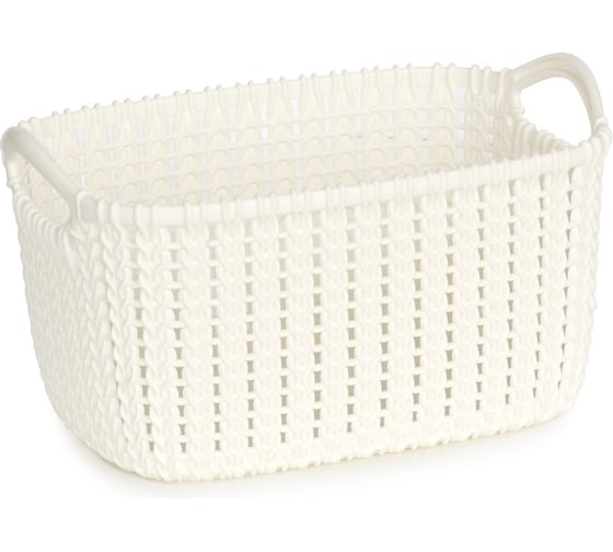 Универсальная корзина CURVER KNIT XS 3л белая 03675-X64-00 1