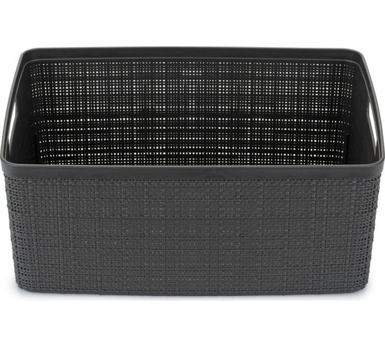 Корзина CURVER JUTE M 12л темно-серый 01905-G44-01