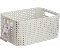 Корзина CURVER RATTAN STYLE BOX S кремовая 03614-885