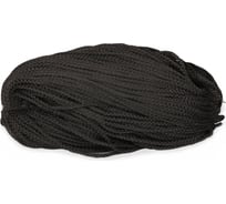 Шнур Осттекс диам. 4мм, с сердечником, 100м, черный шсс4-100ч