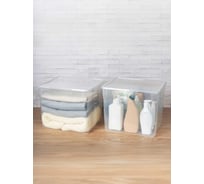 Комплект ящиков Econova 34 л, 2 шт., бесцветный 43522890122