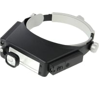 Лупа Veber MG81007-P налобная с подсветкой м30510