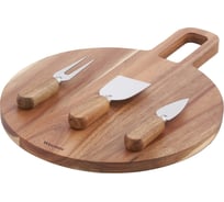 Набор ножей для сыра WERNER Organic 4 предмета 52206