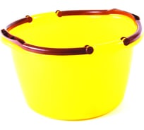 Хозяйственный таз Мультипласт Групп с ручками Италия 17л MPG021247/961062