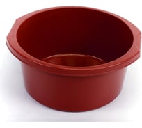 Круглый таз Мультипласт Групп ЭКОНОМ 12л красный MPG5538