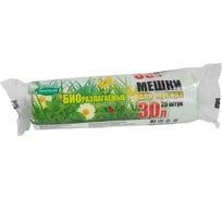 Мешки для мусора ООО Полиак флоупак БИО 30л/25шт/50/П-к 4640001612657