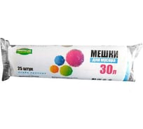 Мешки для мусора ООО Полиак флоупак 30л/Супер 25шт/50/П-к 4640001612596