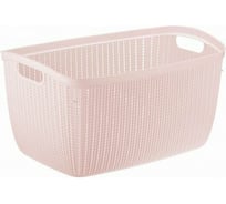 Корзина IDEA ВЯЗАНИЕ 26л Чайная роза М 2617 Чайная роза