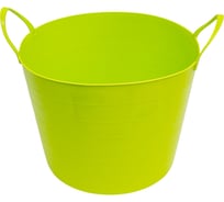 Корзина мягкая IDEA 27л ярко-зеленый М 2881 ярко-зеленый