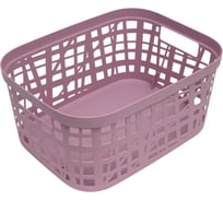 Корзина IDEA ХАОС 22л лавандовый М 2618 лавандовый