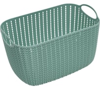 Корзинка IDEA ВЯЗАНИЕ 7л(Фисташковый) М 2381 Фисташковый
