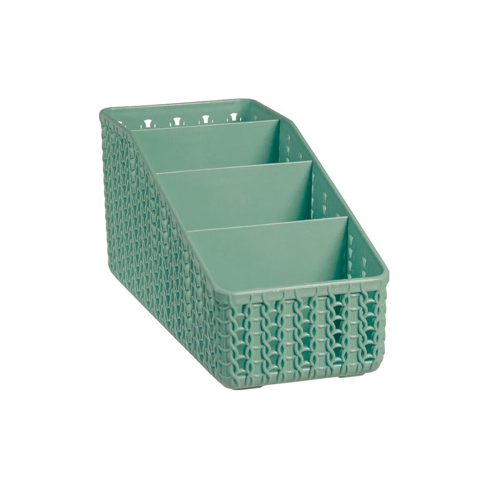 Органайзер IDEA ВЯЗАНИЕ 4 секции (Фисташковый) М 2382 Фисташковый ...