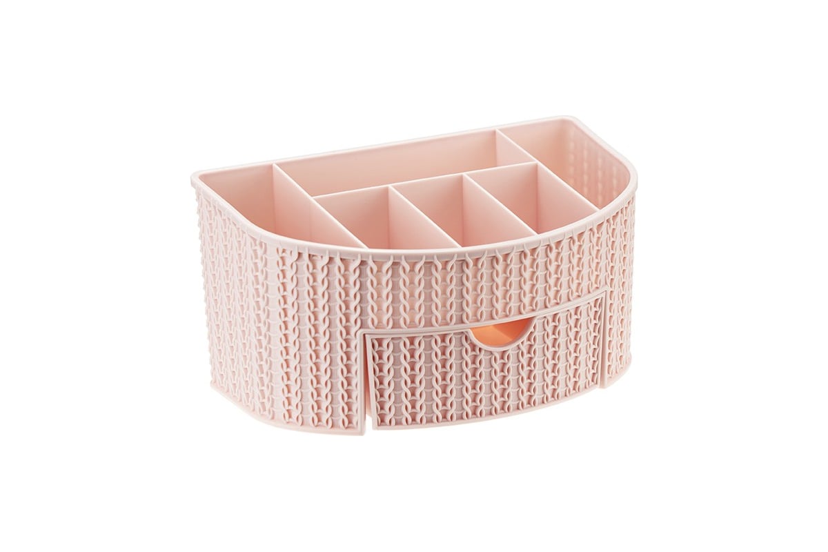 Органайзер IDEA ВЯЗАНИЕ с ящиком (Чайная роза) М 2388 Чайная роза ...