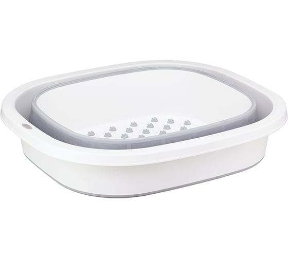 Таз для ног IDEA ФЛЕКС 18 л, складной, смоки, М 2509 Смоки