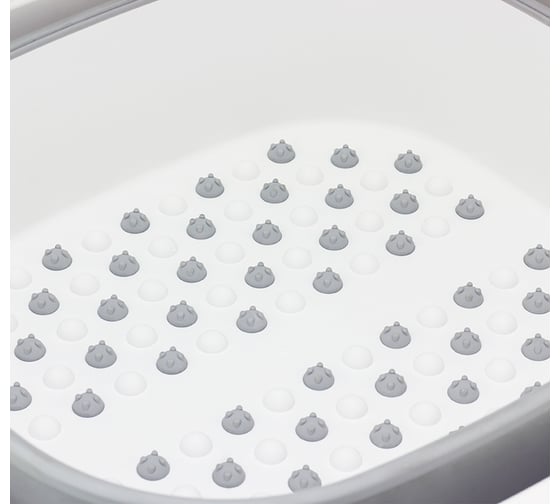 Таз для ног IDEA ФЛЕКС 18 л, складной, смоки, М 2509 Смоки