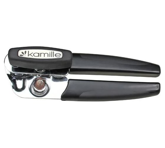 Консервный нож Kamille 16.5см, с двумя пластиковыми ручками 5068 1
