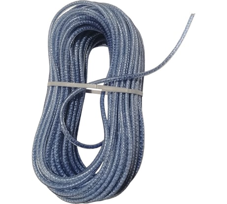 Хозяйственный плетёный трос с полимерным покрытием BEFAST 3 голубой, 20м TCP030BS