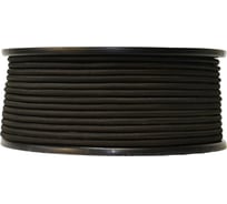 Шнур резиновый Партнер 8 мм, 24 прядный, черный - метры ФАС 73488 100