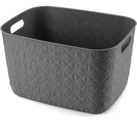 Корзина CURVER SOFTEX L темно-серая 19 л 00574-Z68-00 1