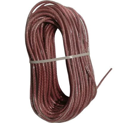 Хозяйственный плетёный трос с полимерным покрытием BEFAST 4 красный, 20м TCP040RS