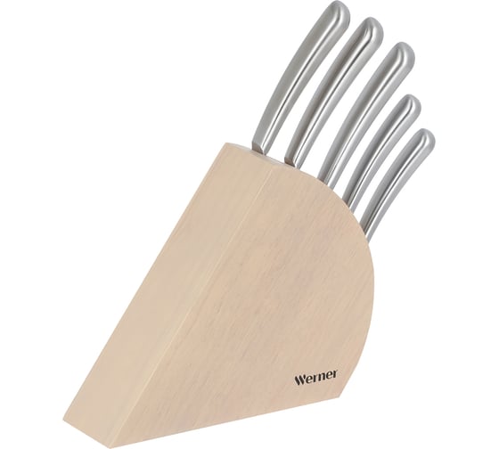 Набор ножей WERNER Organic на подставке, 5 предметов 51950