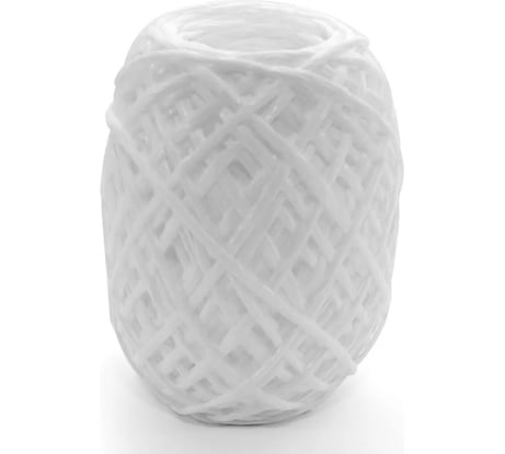 Полипропиленовый шнур Политех белый, 70 м, 0.8 ктекс, 45 кгс 8002025