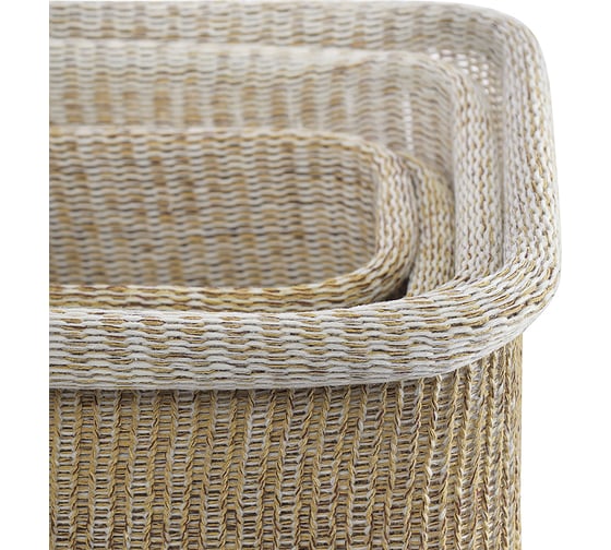 Набор корзин для хранения Bergenson Bjorn Sustainable collection 4 шт, бежевый BB0000674