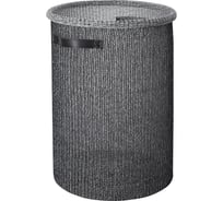 Корзина для хранения Bergenson Bjorn Sustainable collection, d42x55 см, черная BB0000669