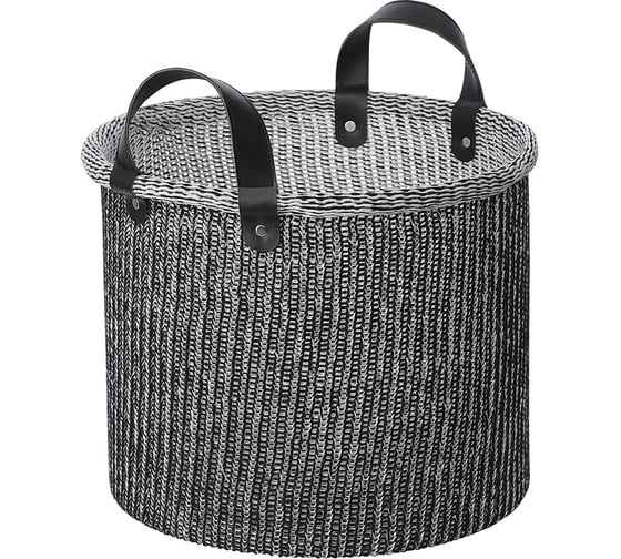 Корзина для хранения Bergenson Bjorn Sustainable collection, d32x28 см, черная BB0000671 1