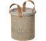 Корзина для хранения Bergenson Bjorn Sustainable collection, d22x23 см, бежевая BB0000668 1