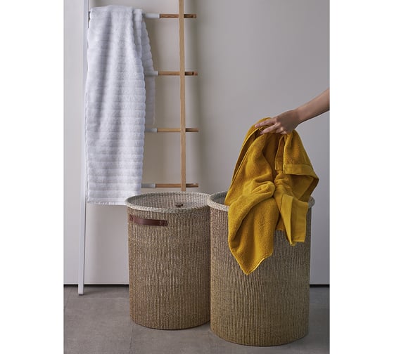 Корзина для хранения Bergenson Bjorn Sustainable collection, d42x55 см, бежевая BB0000664