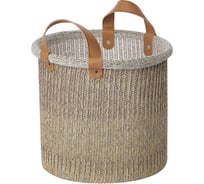 Корзина для хранения Bergenson Bjorn Sustainable collection, d27x25 см, бежевая BB0000667