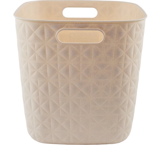 Корзина квадратная CURVER SOFTEX Q кремовая, 15 л 00573-Z67-00