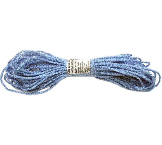 Шнур хозяйственный плотный RUNIS № 4, 20 м, цветной /200/ 5-093