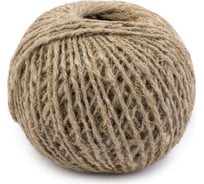 Шпагат Gamma ШЛ9 100% лён, 1.3 мм, 109 я, 100 м, суровый 714245