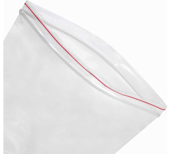 Пакеты с замком/зиплок-гриппер BRAUBERG, 100 шт, 150х200 мм, ПВД, толщина 40 микрон 606213