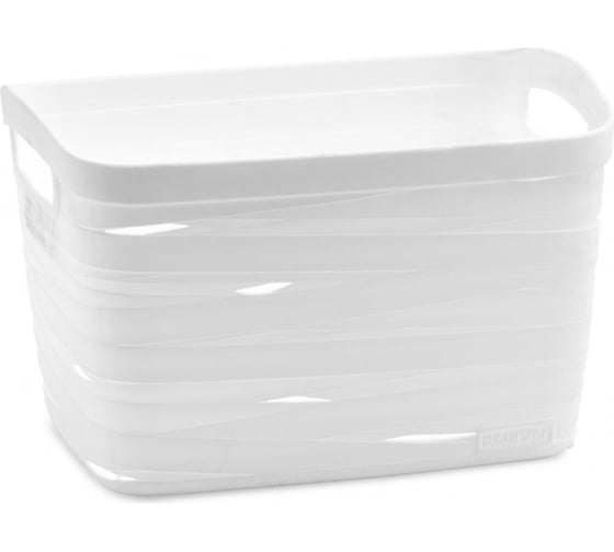 Корзина Архимед Ribbon S 270x210x170мм белая 221155